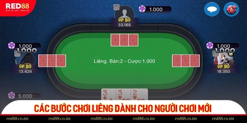 Các bước chơi Liêng dành cho người chơi mới