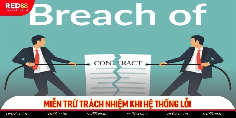 Hội viên không chịu trách nhiệm khi lỗi hệ thống RED88