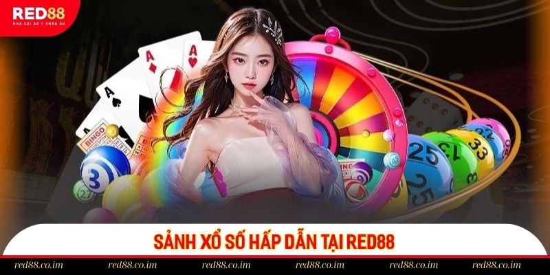 Sảnh xổ số RED88 đỉnh cao